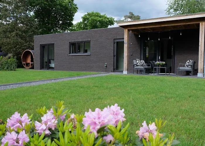 The Black Oak - Luxe Bungalow Met Prive Sauna